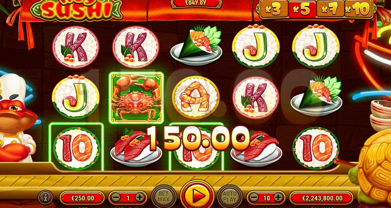 Hey Sushi · Giao diện ứng dụng MU88