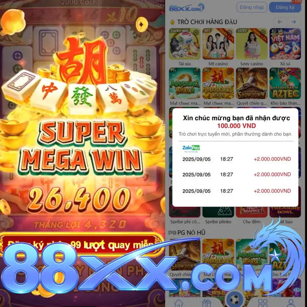 88XX Thưởng Thành Viên Mới 100%